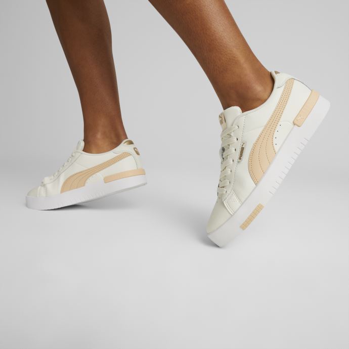 Baskets Puma Canada Jada Renew Blanc Chaud-cajou-or Femmes