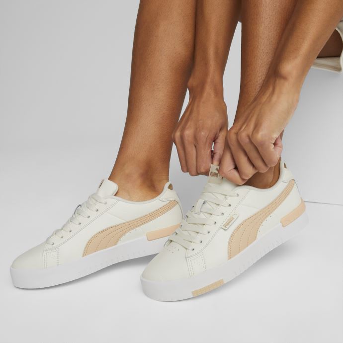 Baskets Puma Canada Jada Renew Blanc Chaud-cajou-or Femmes
