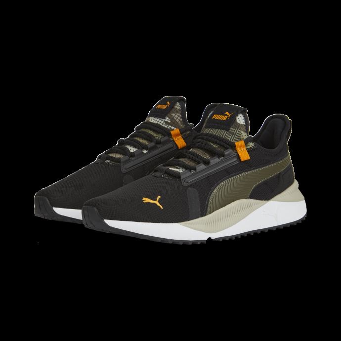 Baskets Pacer Future Street Sashiko Noir-olive-orange Puma Canada