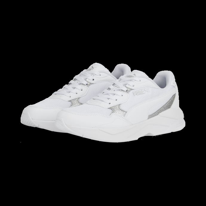 Puma Canada X-ray Speed Lite Baskets En Détresse Blanc-blanc-argent