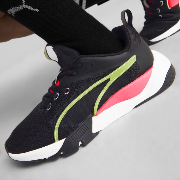 Baskets Zora In Motion Noir-lime Clair-sunset Rose Puma Canada
