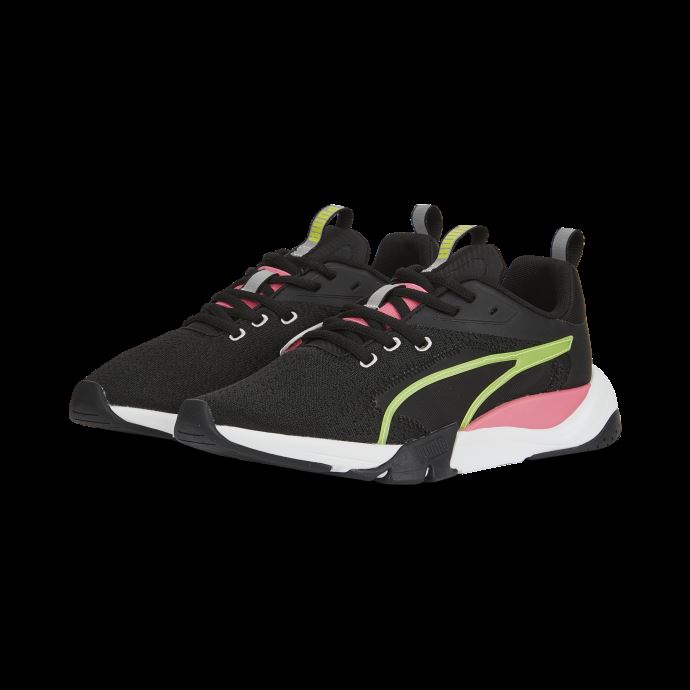 Baskets Zora In Motion Noir-lime Clair-sunset Rose Puma Canada
