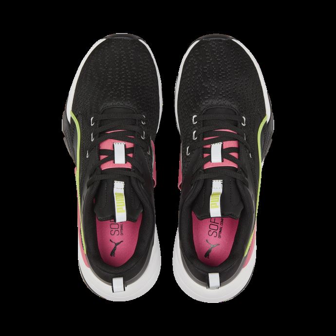 Baskets Zora In Motion Noir-lime Clair-sunset Rose Puma Canada
