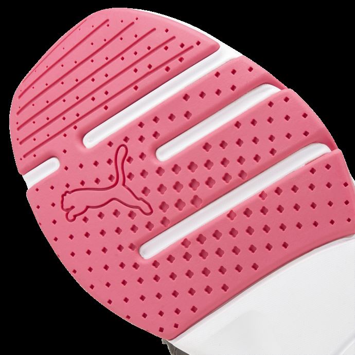 Baskets Femme Zora In Motion Puma Canada Blanc-sunset Pink-light Lime
