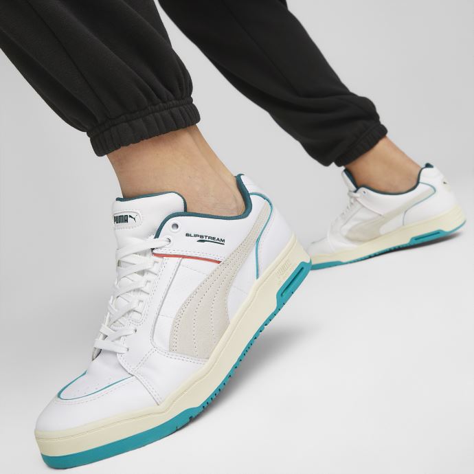 Baskets Puma Canada Slipstream Lo Retro Sum Blanc-aqua Profond
