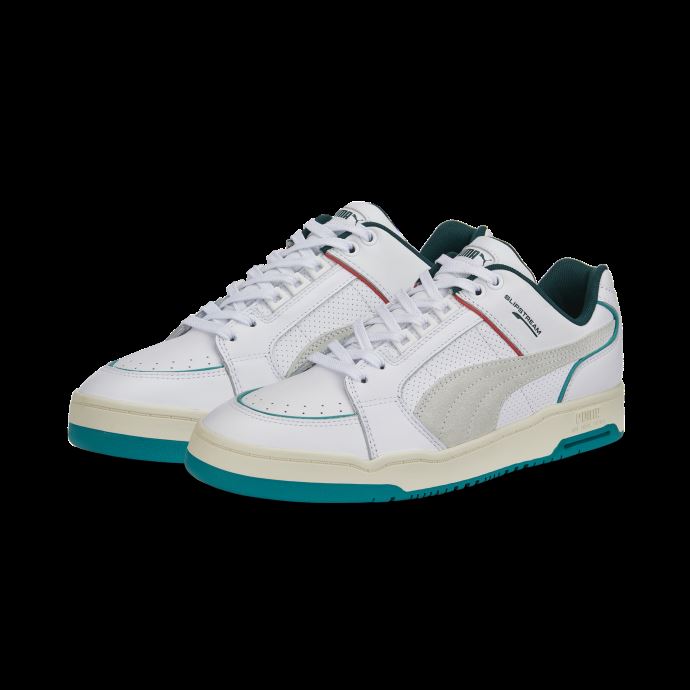 Baskets Puma Canada Slipstream Lo Retro Sum Blanc-aqua Profond
