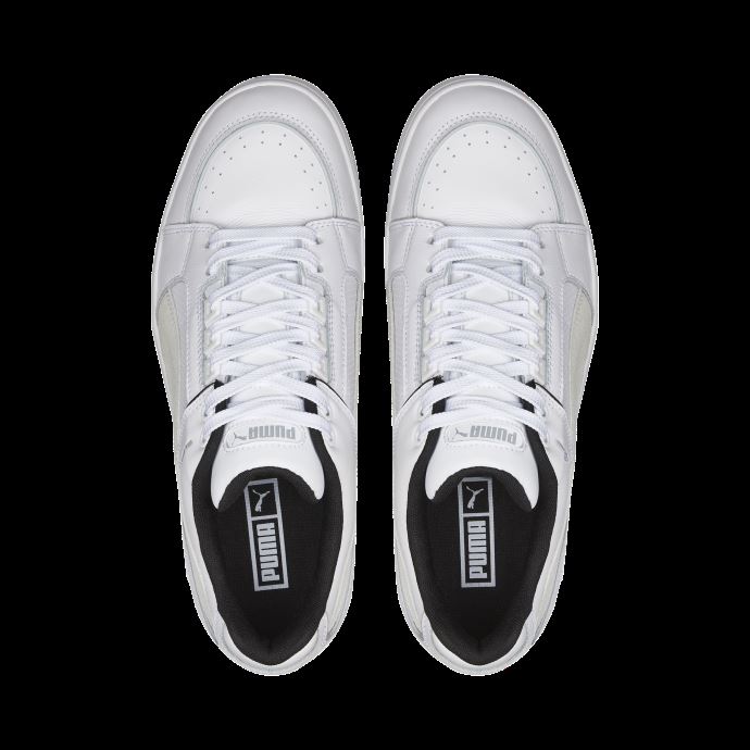 Baskets Puma Canada Blanc-platine Gris Slipstream Lo Retro Sum
