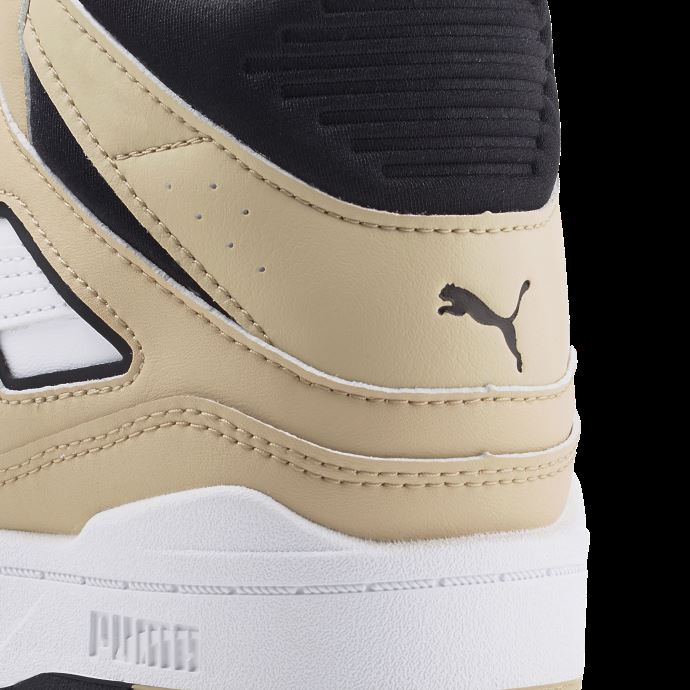 Baskets Puma Canada Slipstream Mid Blanc-sable Clair-noir Pour Femme
