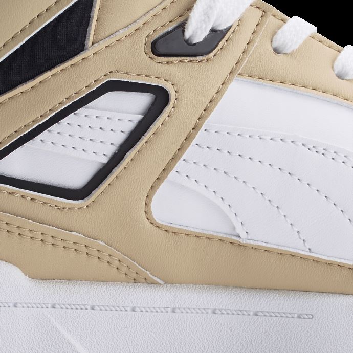 Baskets Puma Canada Slipstream Mid Blanc-sable Clair-noir Pour Femme
