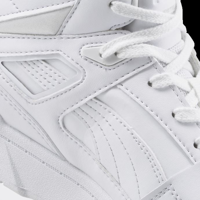 Baskets Puma Canada Blanc-gris Glacier Slipstream Mi Pour Femme
