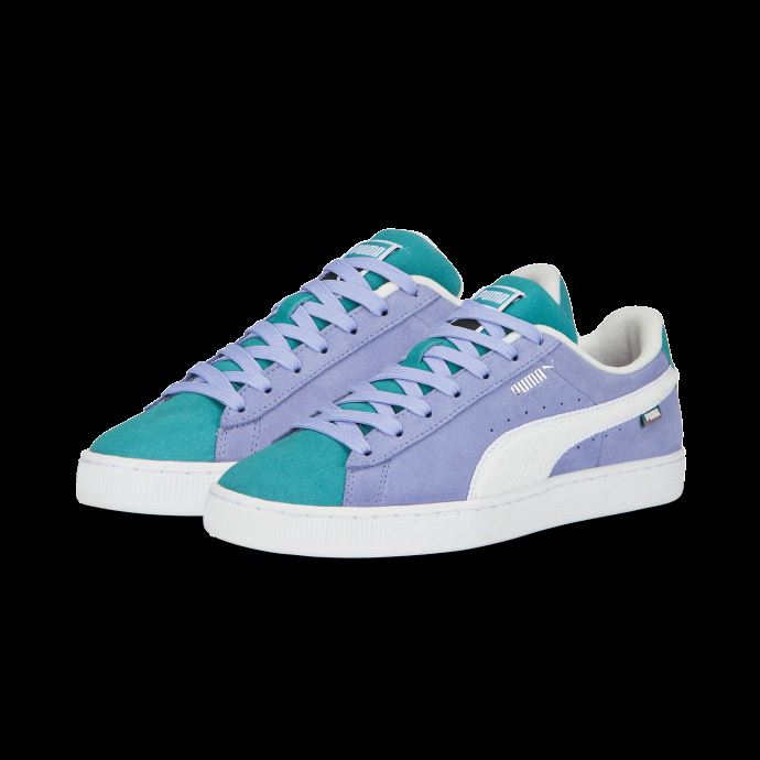 Baskets En Daim Fandom Lavendar Pop-deep Aqua-white Puma Canada