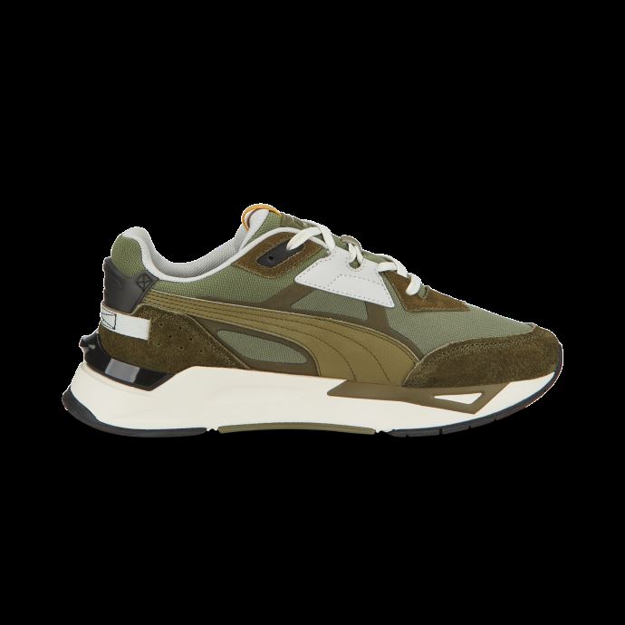 Puma Canada Mirage Sport Hacked Safari Baskets Olive Brûlée-olive Profonde
