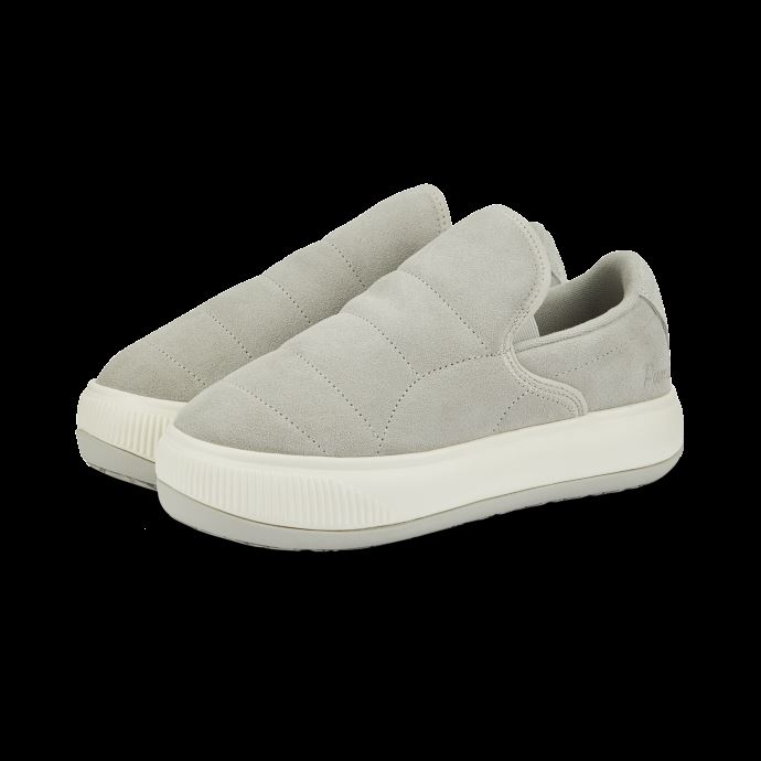 Puma Canada Gris Violet-marshmallow Daim Mayu Slip-on First Sense Baskets Pour Femmes