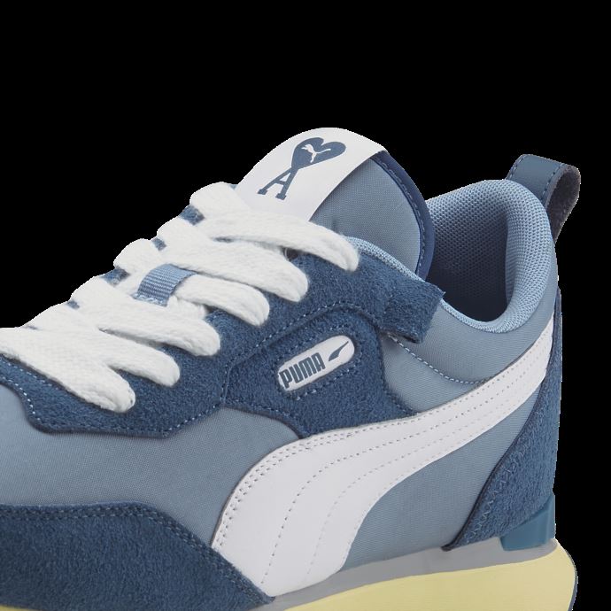 Puma Canada X Ami Rider Fv Baskets Stellar-white-faded Denim
