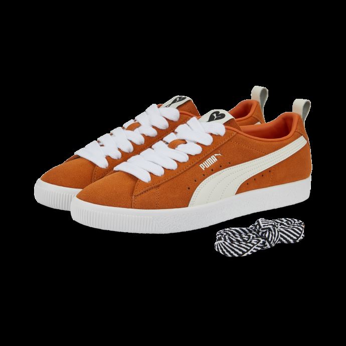 Puma Canada X Ami Daim Vtg Baskets Jaffa Orange-marshmallow