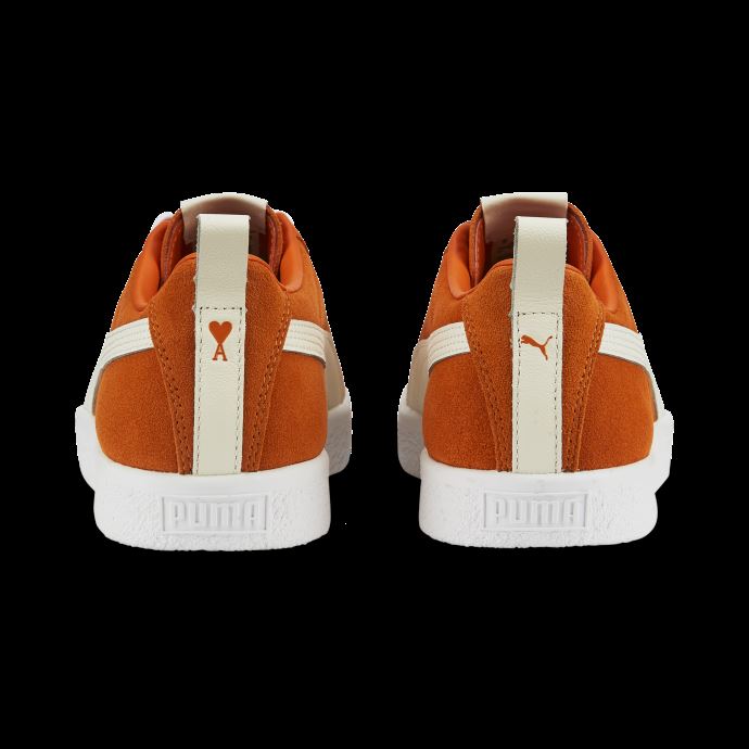 Puma Canada X Ami Daim Vtg Baskets Jaffa Orange-marshmallow
