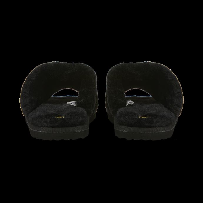 Fluff Remix Metallic Bx Slides Femme Puma Canada Black-team Gold
