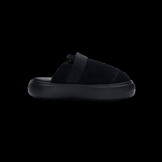 Daim Mayu Mule Baskets Femme Puma Canada Noir-argent
