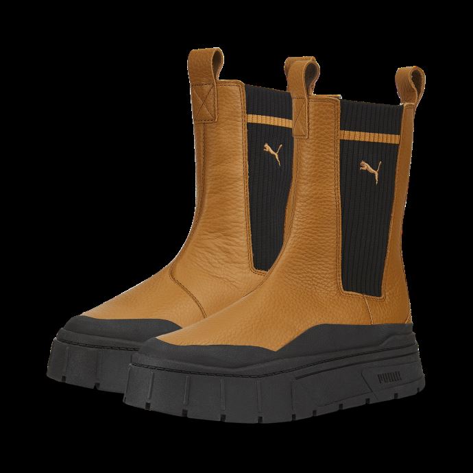 Botte Chelsea Desert Tan Mayze Stack Casual Pour Femme Puma Canada
