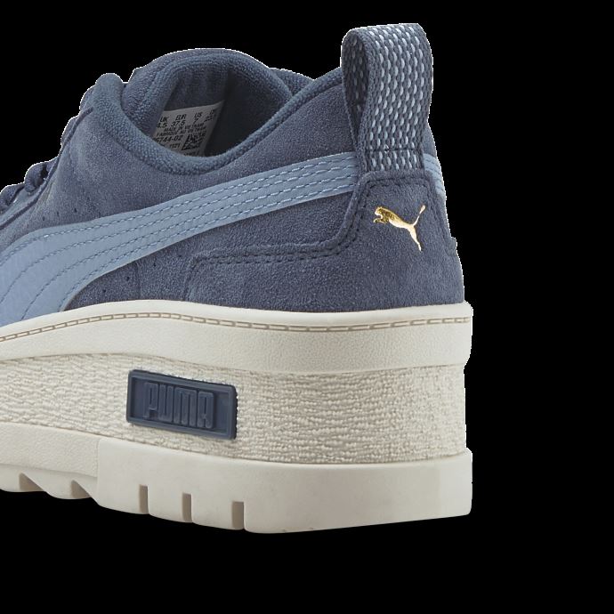 Baskets Puma Canada Mayze En Daim à Semelle Compensée Pour Femmes Evening Sky
