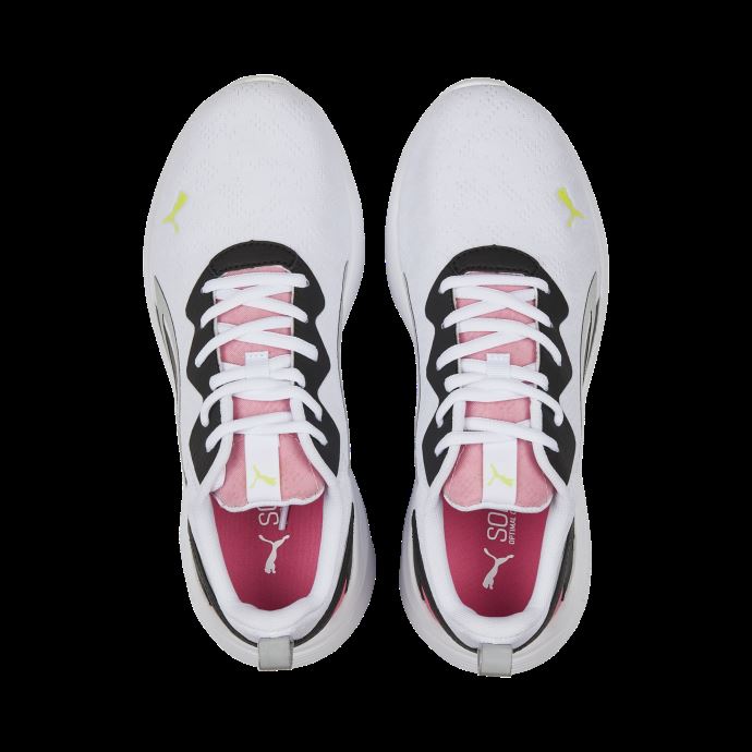 Puma Canada Blanc-argent-sunset Rose Baskets Actives En Mouvement Toute La Journée
