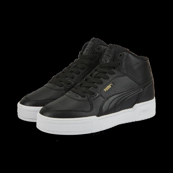 Baskets Puma Canada Ca Pro Mid Noir Et Blanc