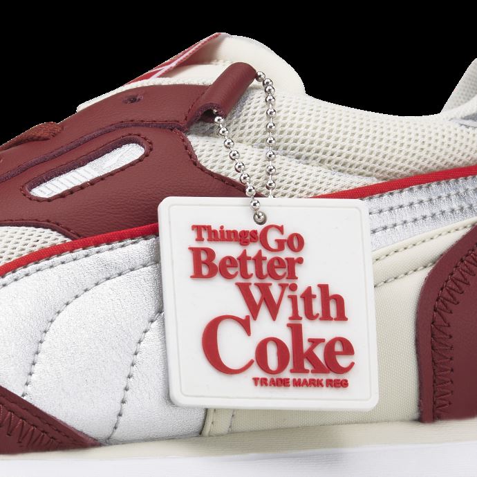 Baskets Puma Canada X Coca-cola Rider Fv Lueur Rouge-argent-ivoire Intense
