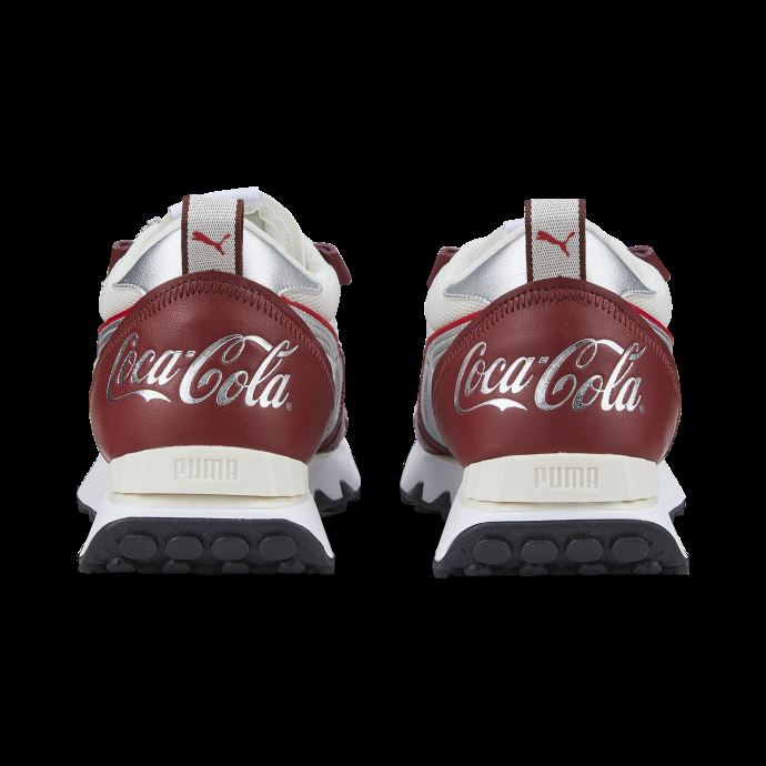 Baskets Puma Canada X Coca-cola Rider Fv Lueur Rouge-argent-ivoire Intense
