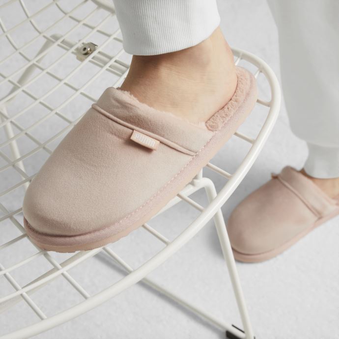 Puma Canada Island Pink-rose Quartz Fluff Mule Bx Pantoufles Femmes
