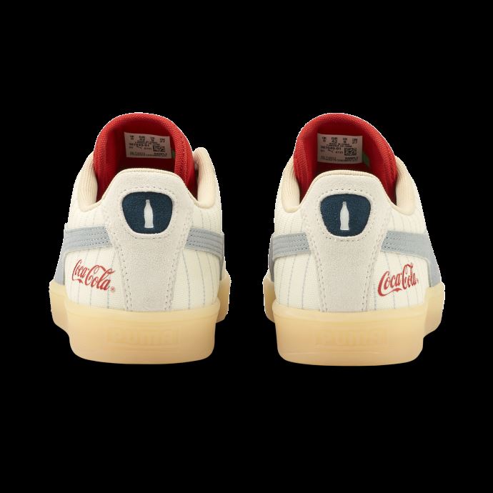 Baskets En Daim Puma Canada X Coca-cola Ivoire Glow-slate
