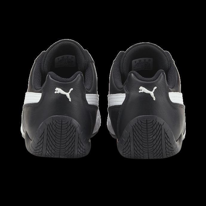 Chaussures De Conduite En Cuir Speedcat Shield Puma Canada Noir-noir-blanc
