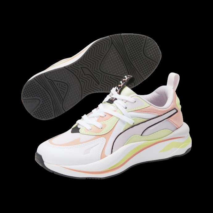 Baskets Dépareillées Rs-curve Pour Femme Lavande Brouillard-blanc-pêche Rose Puma Canada