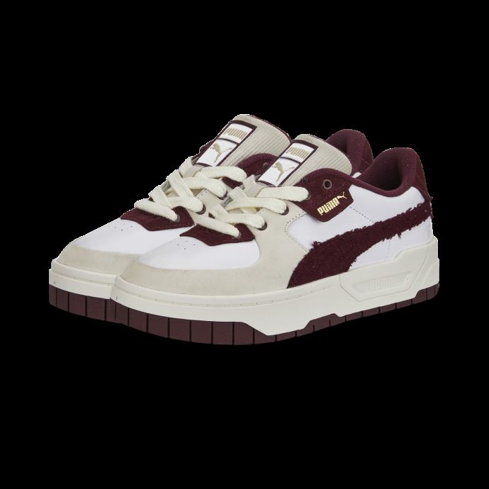 Baskets Puma Canada Cali Dream Ivy League Blanc-marshmallow-aubergine Pour Femme