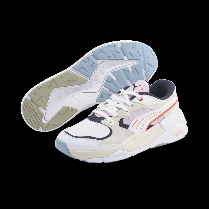 Puma Canada Trc Mira Re:collection Baskets Femme Blanc-gris Vaporeux