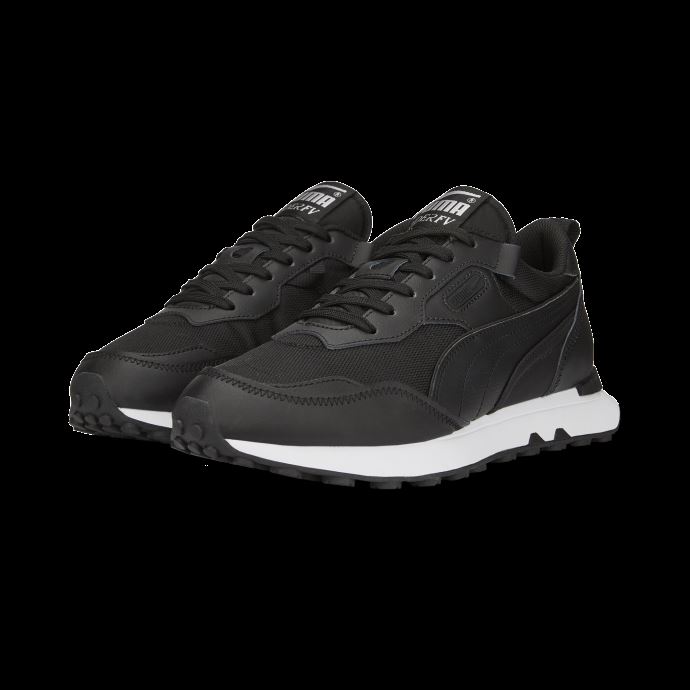 Baskets Puma Canada Rider Fv Lth Noir-blanc