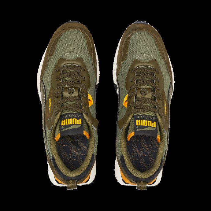 Baskets Rider FV Safari Deep Olive Burnt Olive Puma Canada
