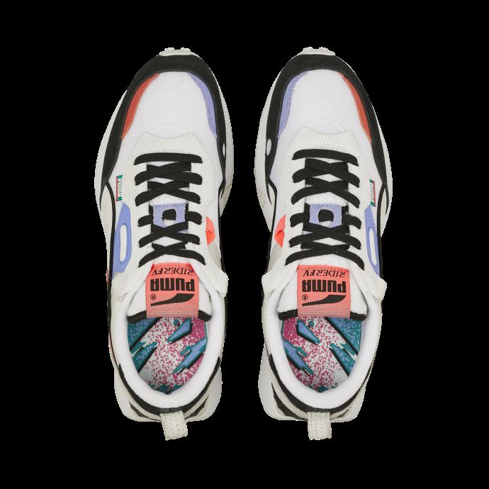 Baskets Puma Canada Rider Fv Fandom Blanc-noir
