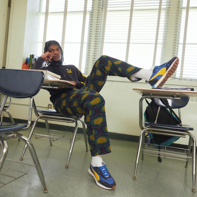 Baskets Puma Canada Royal-new Navy Essentials Rider Fv
