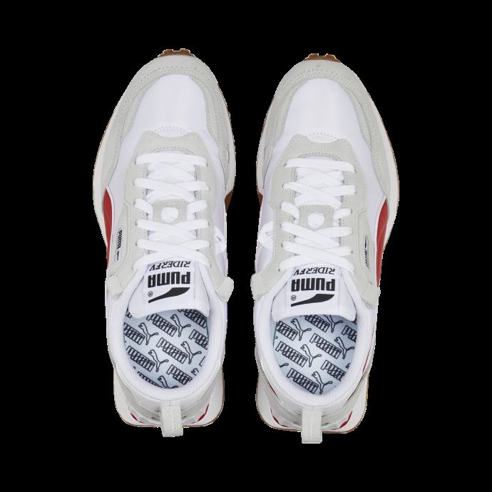 Baskets Puma Canada Essentials Rider Fv Blanc-gris Platine
