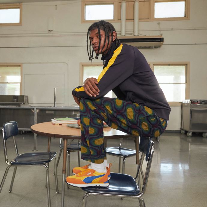 Baskets Puma Canada Essentials Rider Fv Briques Orange Mandarine
