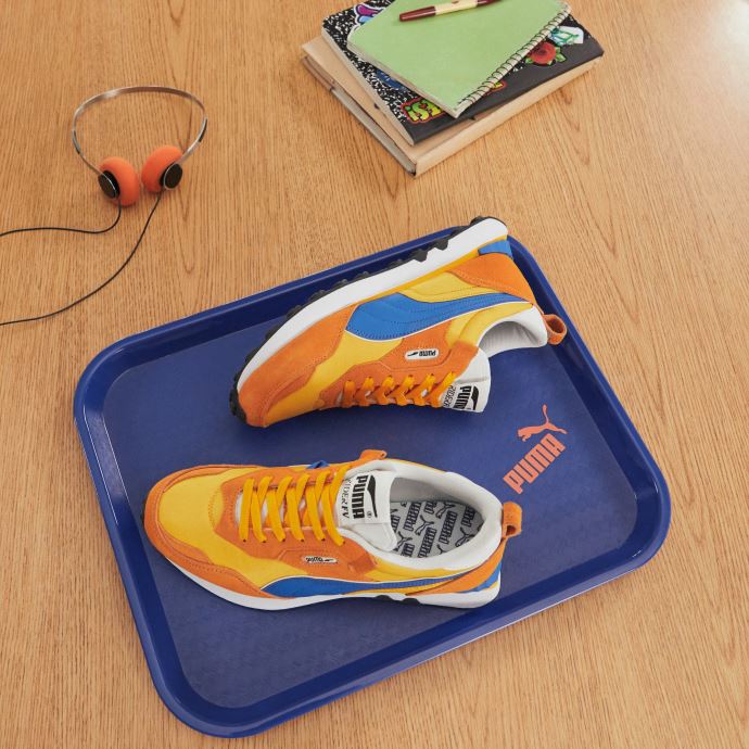 Baskets Puma Canada Essentials Rider Fv Briques Orange Mandarine
