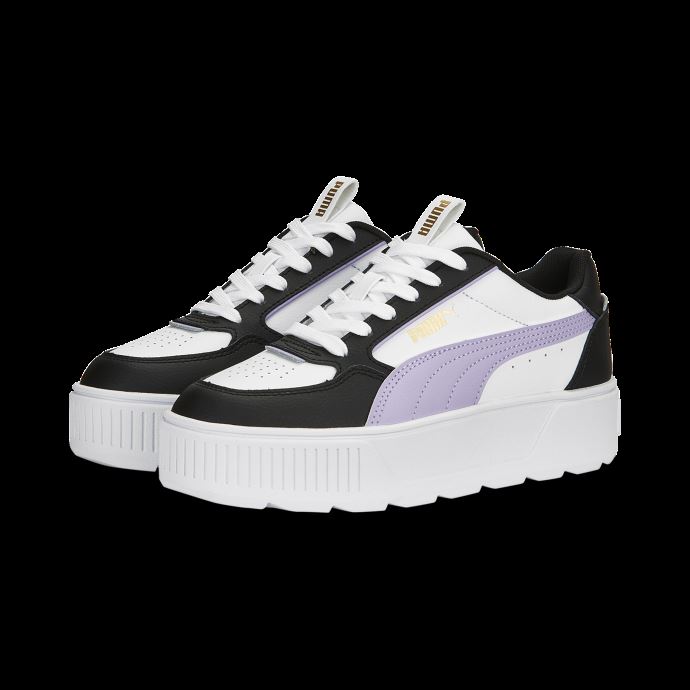 Baskets Karmen Rebelle Femmes Puma Canada Blanc-violet Vif-noir