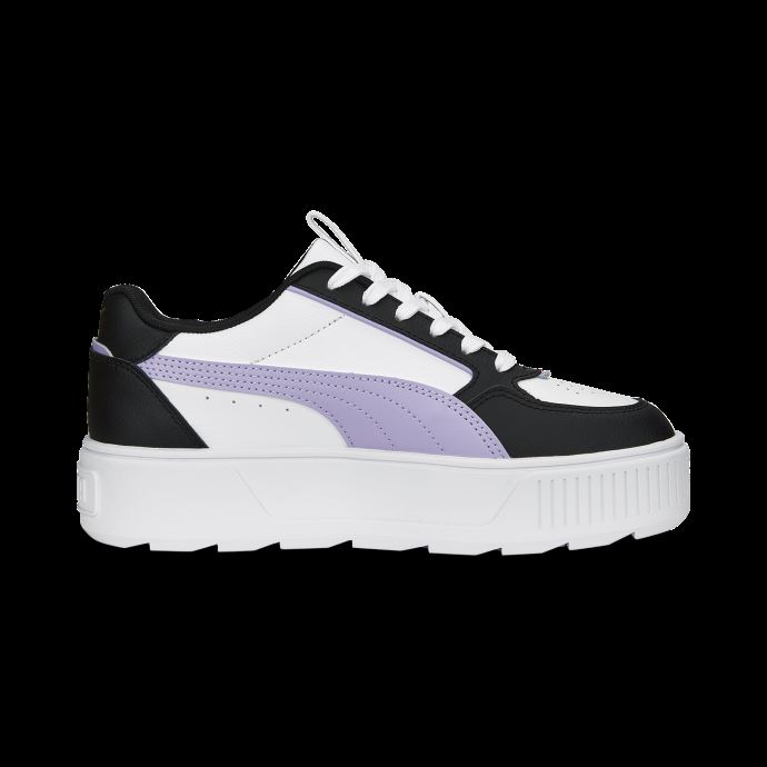 Baskets Karmen Rebelle Femmes Puma Canada Blanc-violet Vif-noir
