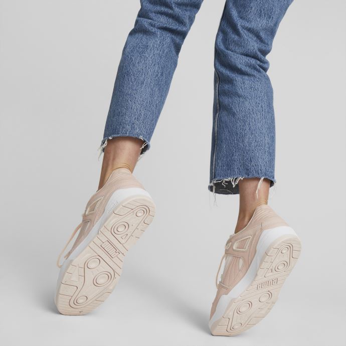 Island Rose-rose Quartz-blanc Puma Canada Baskets Slipstream Premium Pour Femmes