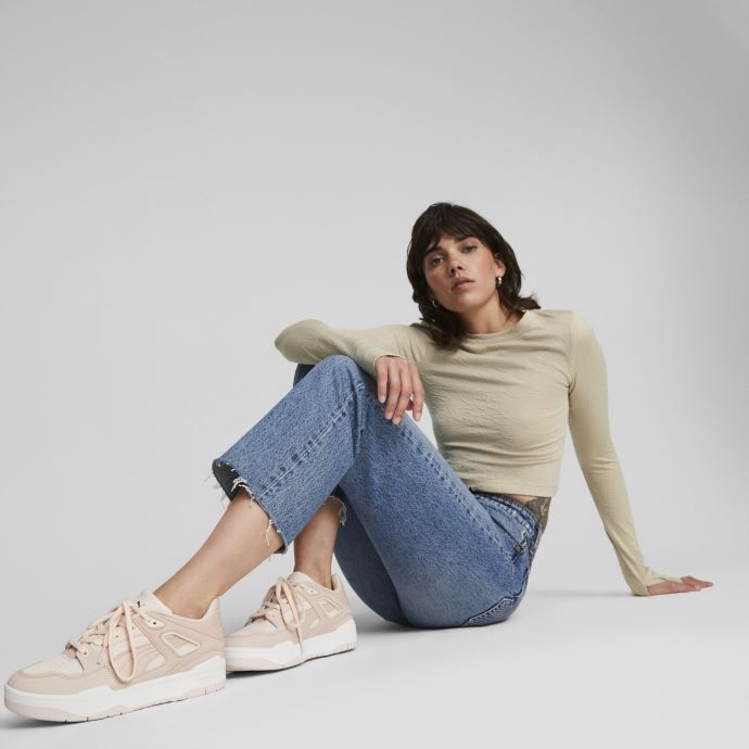 Island Rose-rose Quartz-blanc Puma Canada Baskets Slipstream Premium Pour Femmes
