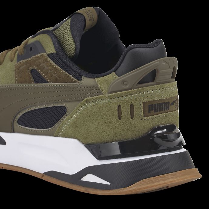Baskets Puma Canada Mirage Sport Earth Tons Noir-olive Olive Brûlée
