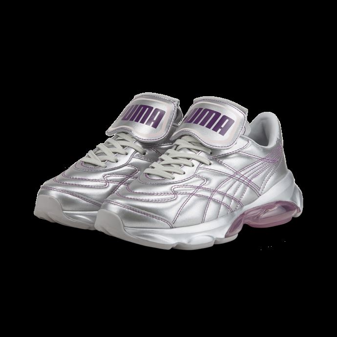 Puma Canada X Dua Lipa Cell Dome King Ml Baskets Femme Argent-byzance-rose Dame