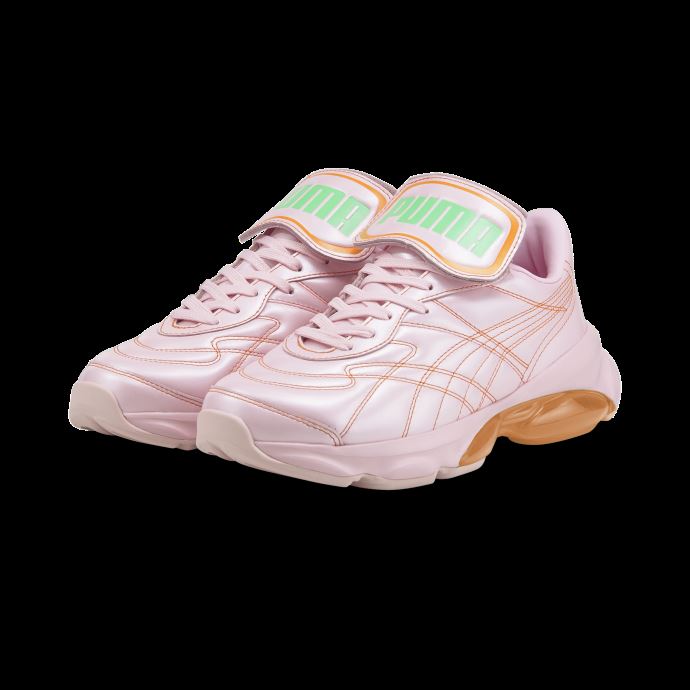 Baskets Puma Canada X Dua Lipa Cell Dome King Metallic Femmes Rose Lady-carrot-irish Green