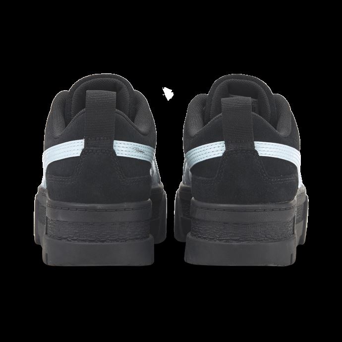 Baskets Puma Canada X Dua Lipa Mayze En Daim Pour Femmes Noir-bleu Lueur
