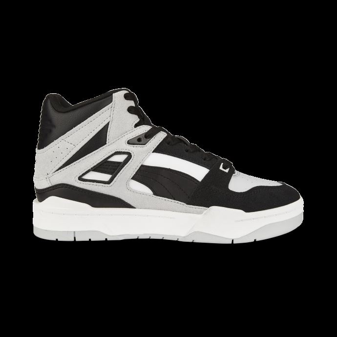 Baskets Puma Canada Platinum Gris-blanc-noir Slipstream Mid Pastel Femmes
